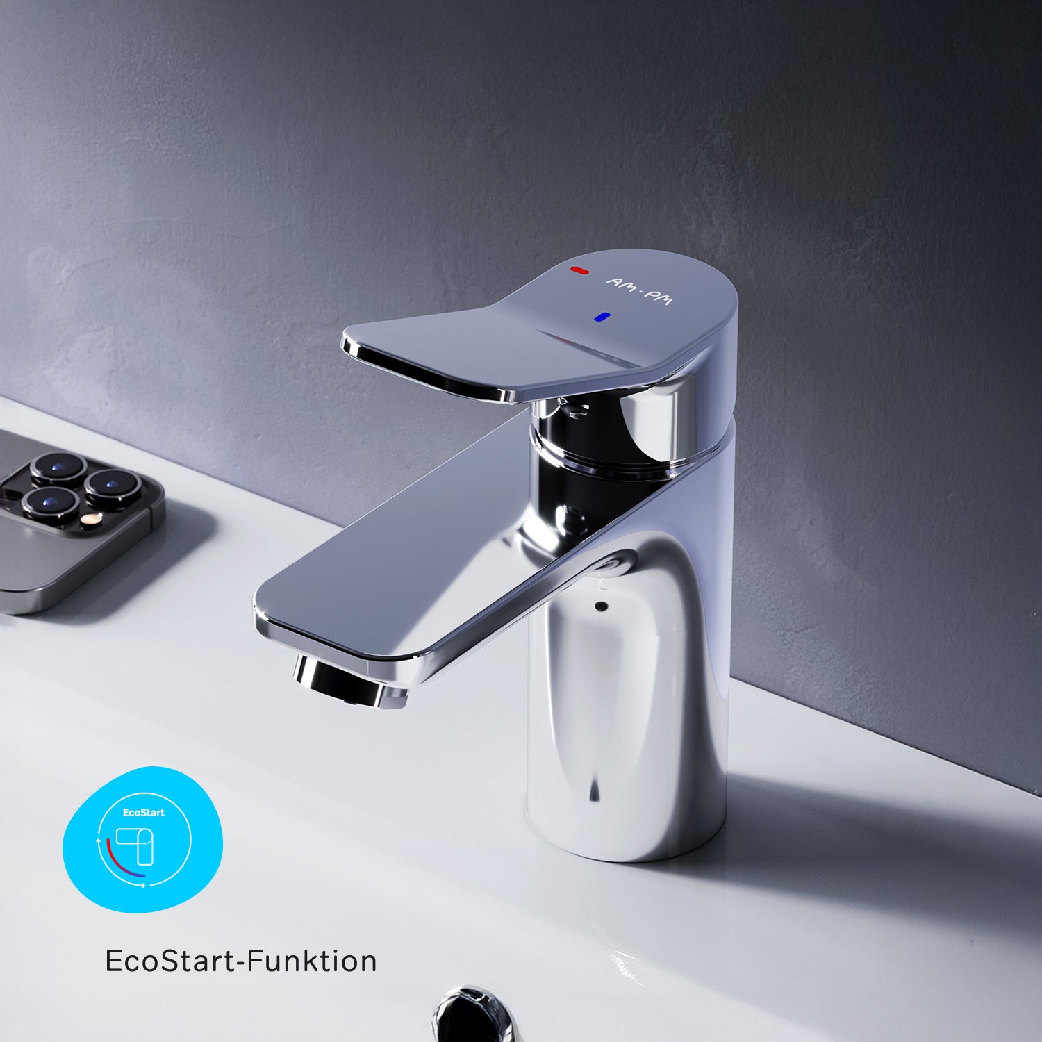 FXA02800 Bad Armatur X-Joy Waschtischarmatur EcoStart-Funktion Wasserhahn