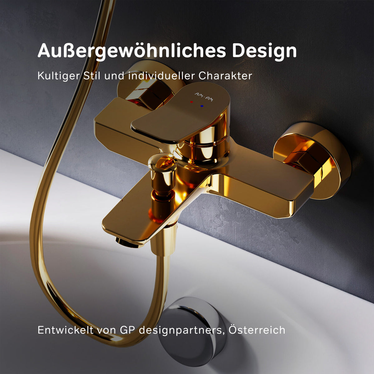Wannenarmatur X-Joy, Gold – FXA10099