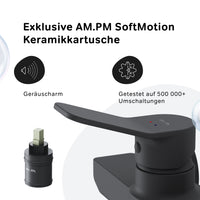 FXA20022 Duscharmatur X-Joy Brausearmatur Mischbatterie Dusche, Schwarz ampm-store.de