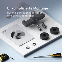 FXA20022 Duscharmatur X-Joy Brausearmatur Mischbatterie Dusche, Schwarz ampm-store.de