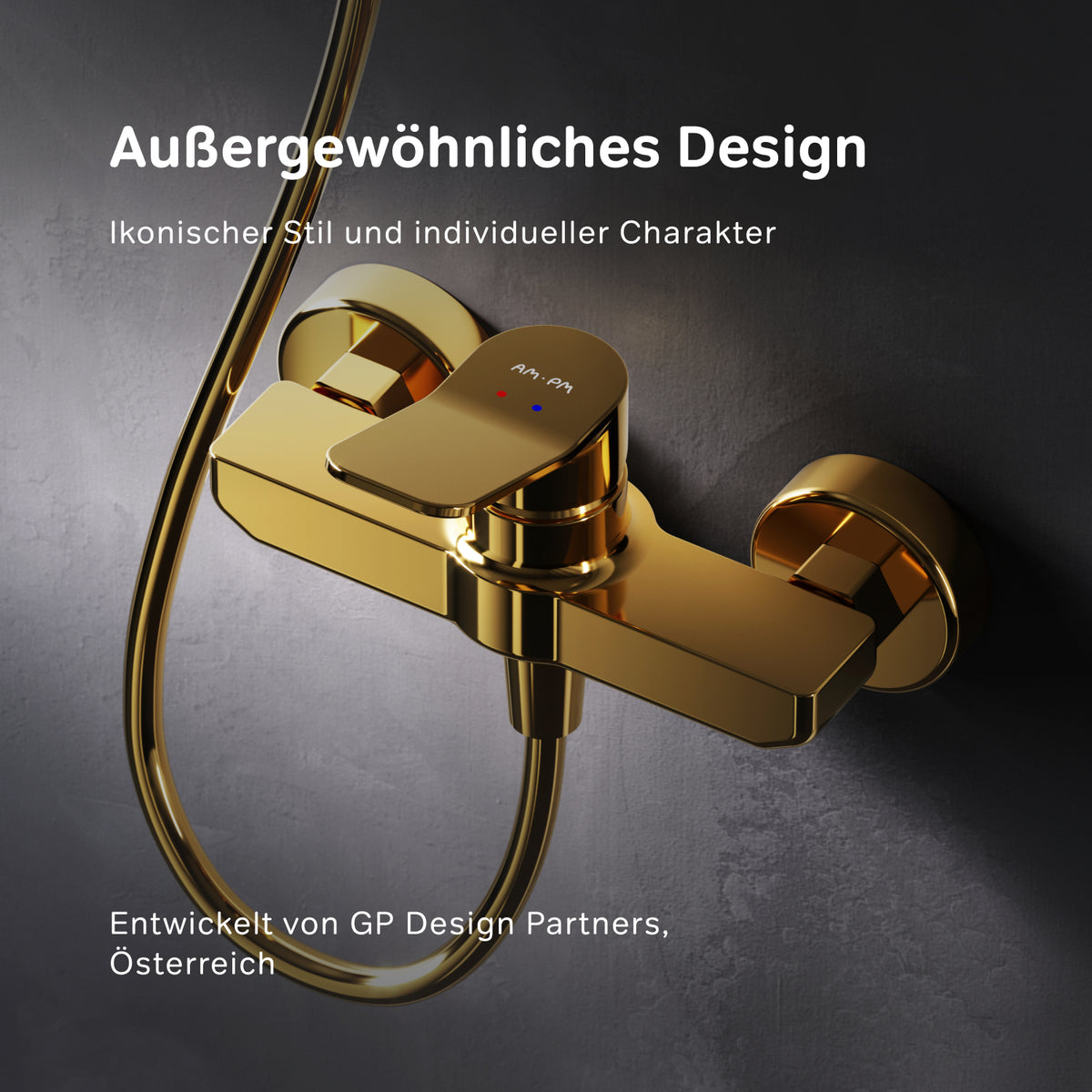 Duscharmatur X-Joy, Gold – FXA20099