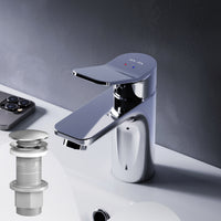 FXA82100 Bad Armatur X-Joy Waschtischarmatur mit Klick-Ablaufgarnitur Wasserhahn ampm-store.de