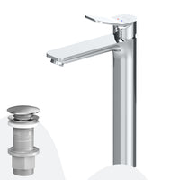 FXA92200 Bad Armatur X-Joy Waschtischarmatur Hoch mit Klick-Ablaufgarnitur Wasserhahn ampm-store.de