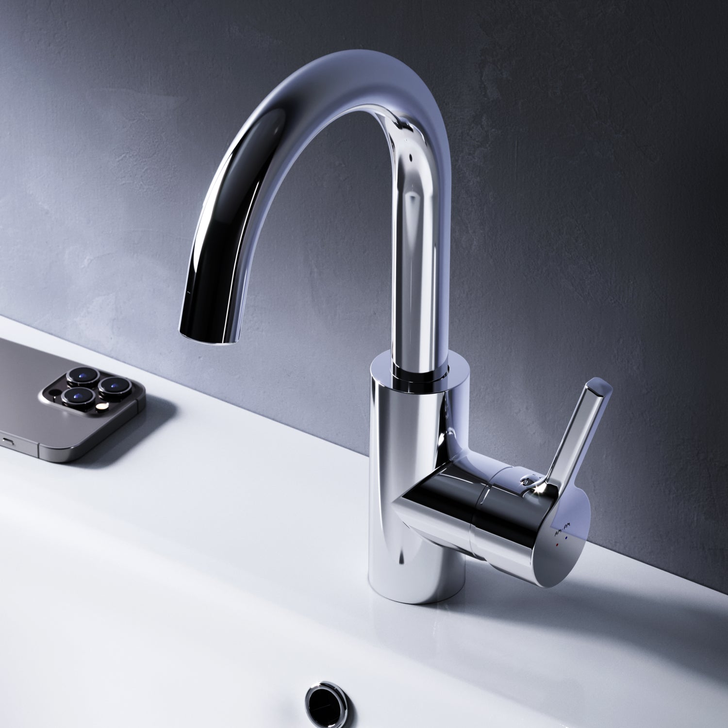 FXB02700 Bad Armatur X-Joy S Waschtischarmatur mit drehbarem Auslauf Wasserhahn ampm-store.de