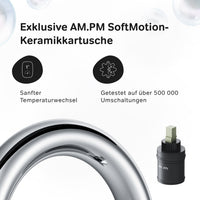 FXB02700 Bad Armatur X-Joy S Waschtischarmatur mit drehbarem Auslauf Wasserhahn ampm-store.de