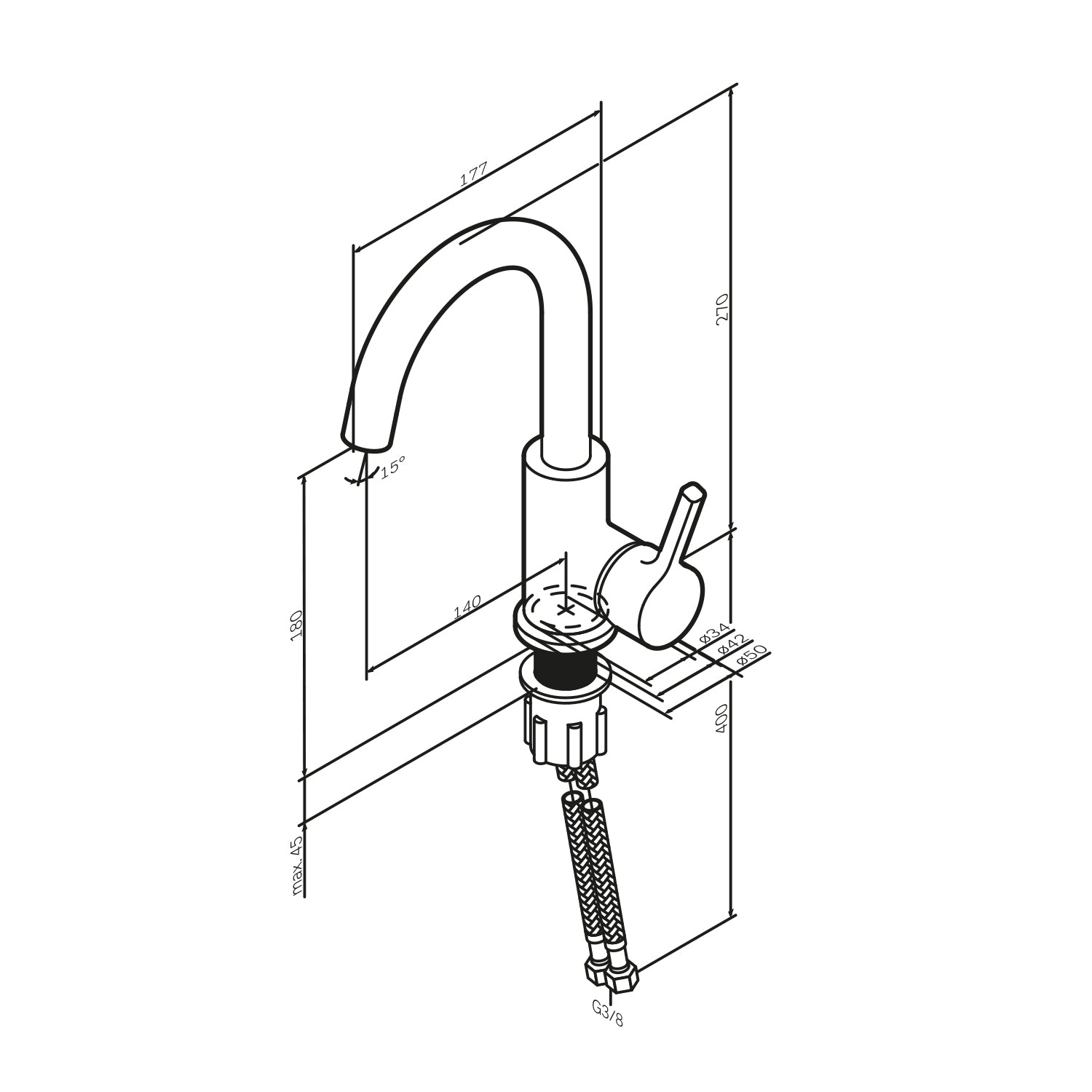 FXB02700 Bad Armatur X-Joy S Waschtischarmatur mit drehbarem Auslauf Wasserhahn ampm-store.de