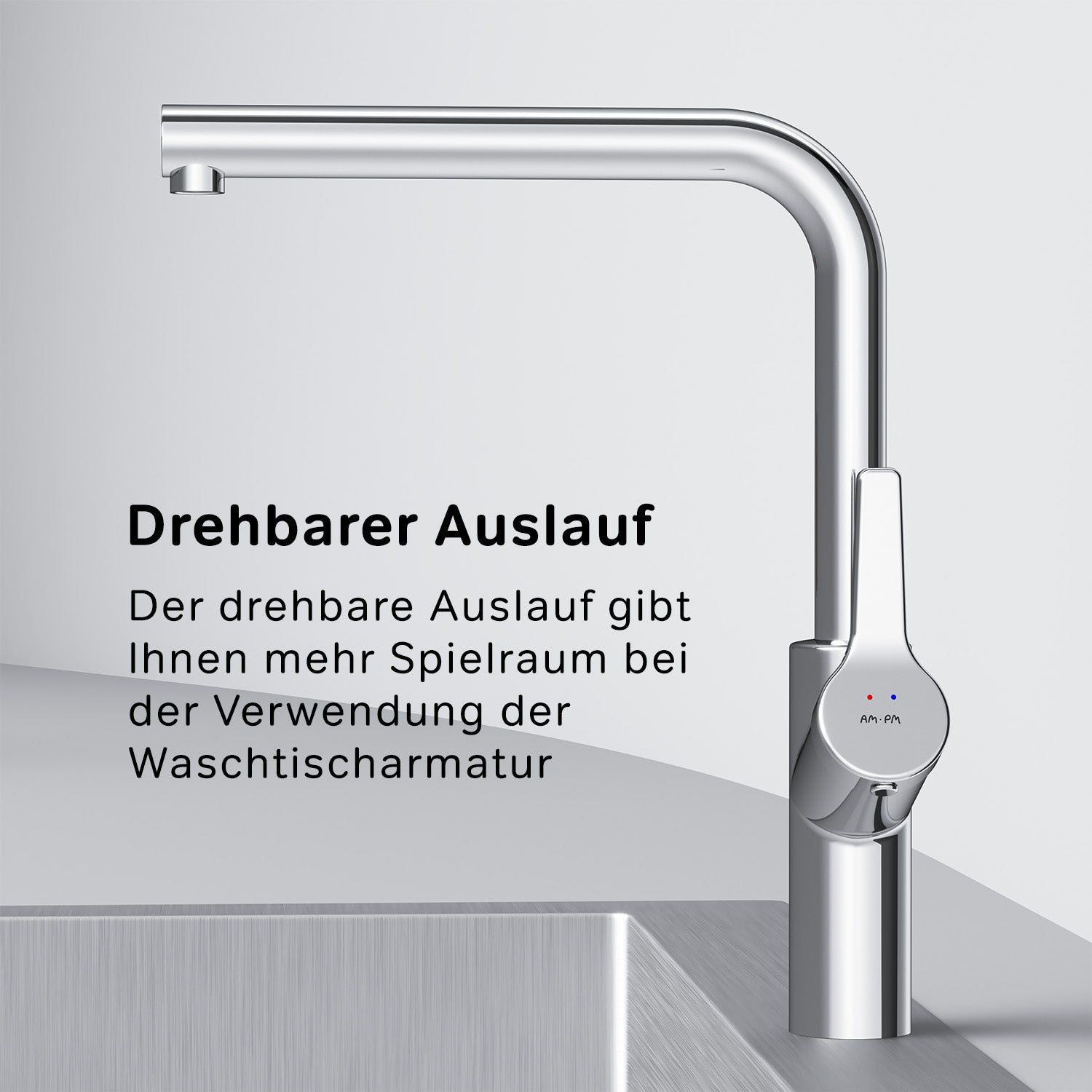 FXB05000 Küchenarmatur X-Joy S Spültischarmatur Küche Spültisch-Einhebelmischer ampm-store.de