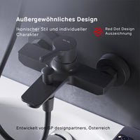 FXB10022 Х-Joy S Einhebel-Wannenarmatur/Brausearmatur, schwarz | Online Store von AM.PM