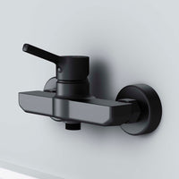 FXB20022 Duscharmatur X-Joy S Brausearmatur Mischbatterie Dusche, Schwarz ampm-store.de