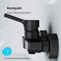 FXB20022 Duscharmatur X-Joy S Brausearmatur Mischbatterie Dusche, Schwarz ampm-store.de