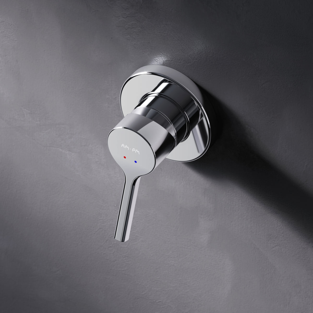 Unterputz Zeittaster Wasserhahn Für Dusche – 1/2 Messing Verchromt, Italienische Qualität Von MCM