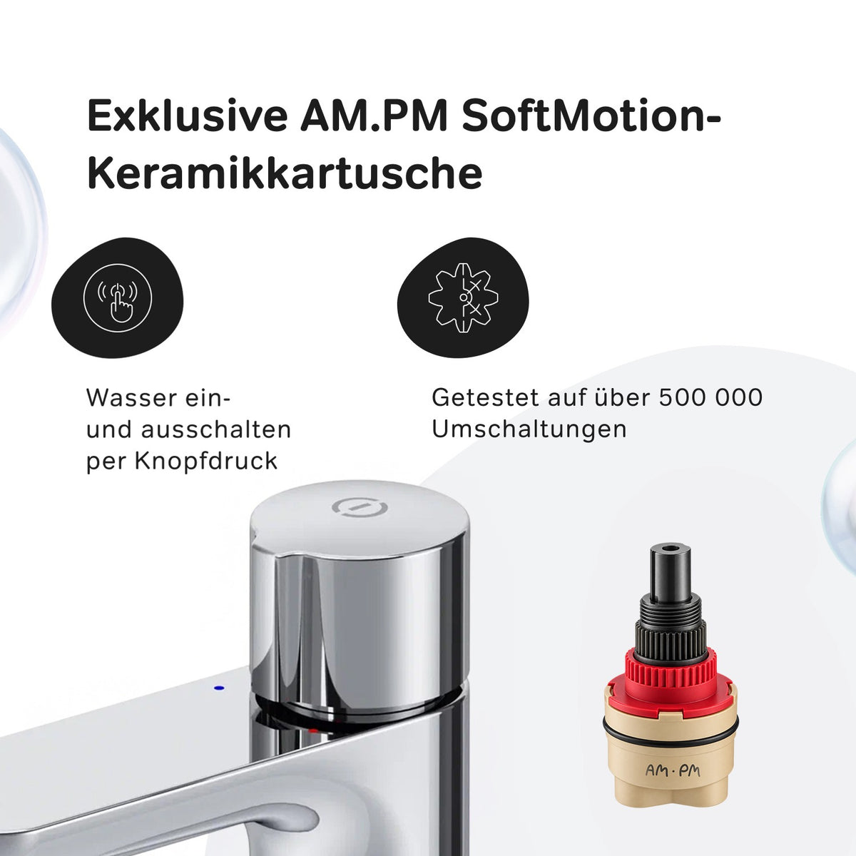 Robinet de lavabo X-Joy TouchReel–FXT02500