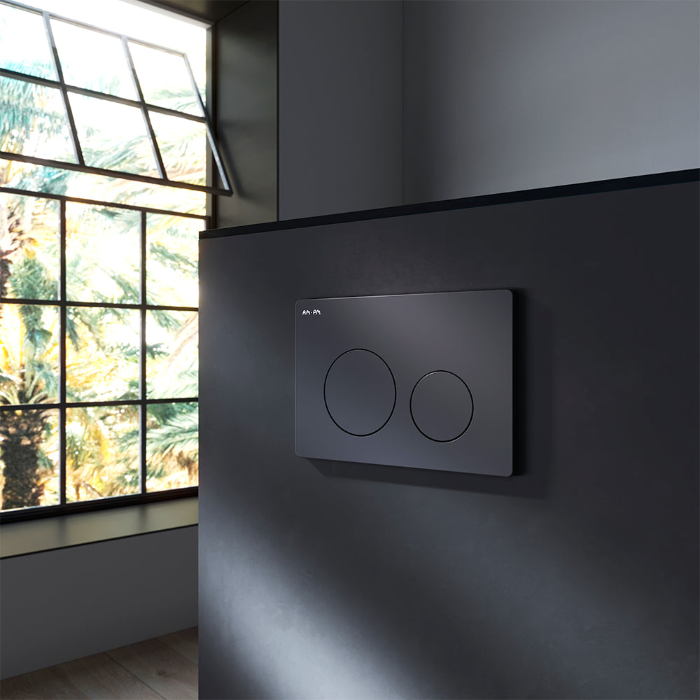 IIS90138.XB1701 Set: Wand-WC + Vorwandelement + Drückerplatte