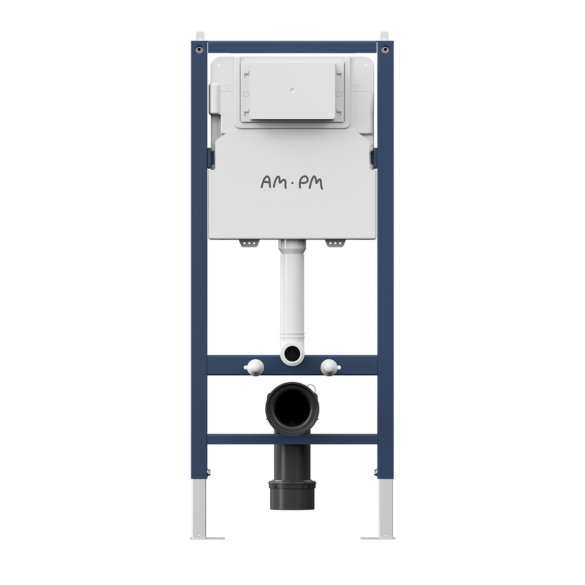IIS90201.NA1700 Set: Wand-WC + Vorwandelement + Drückerplatte