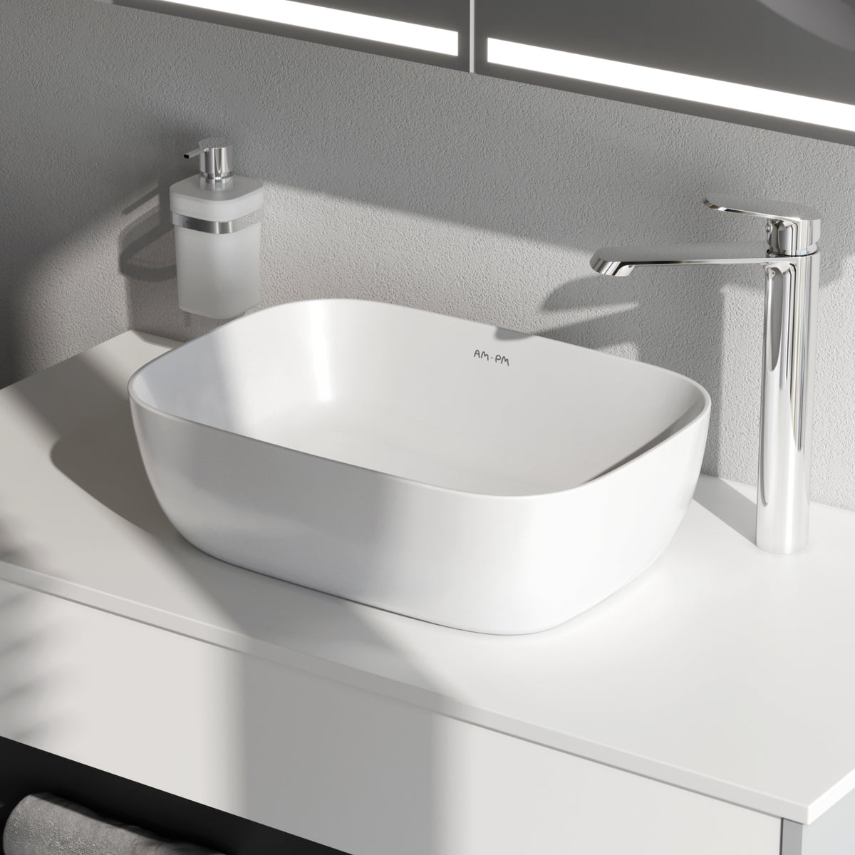 Aufsatzwaschbecken Func 45 cm – MFAWCC10450WG