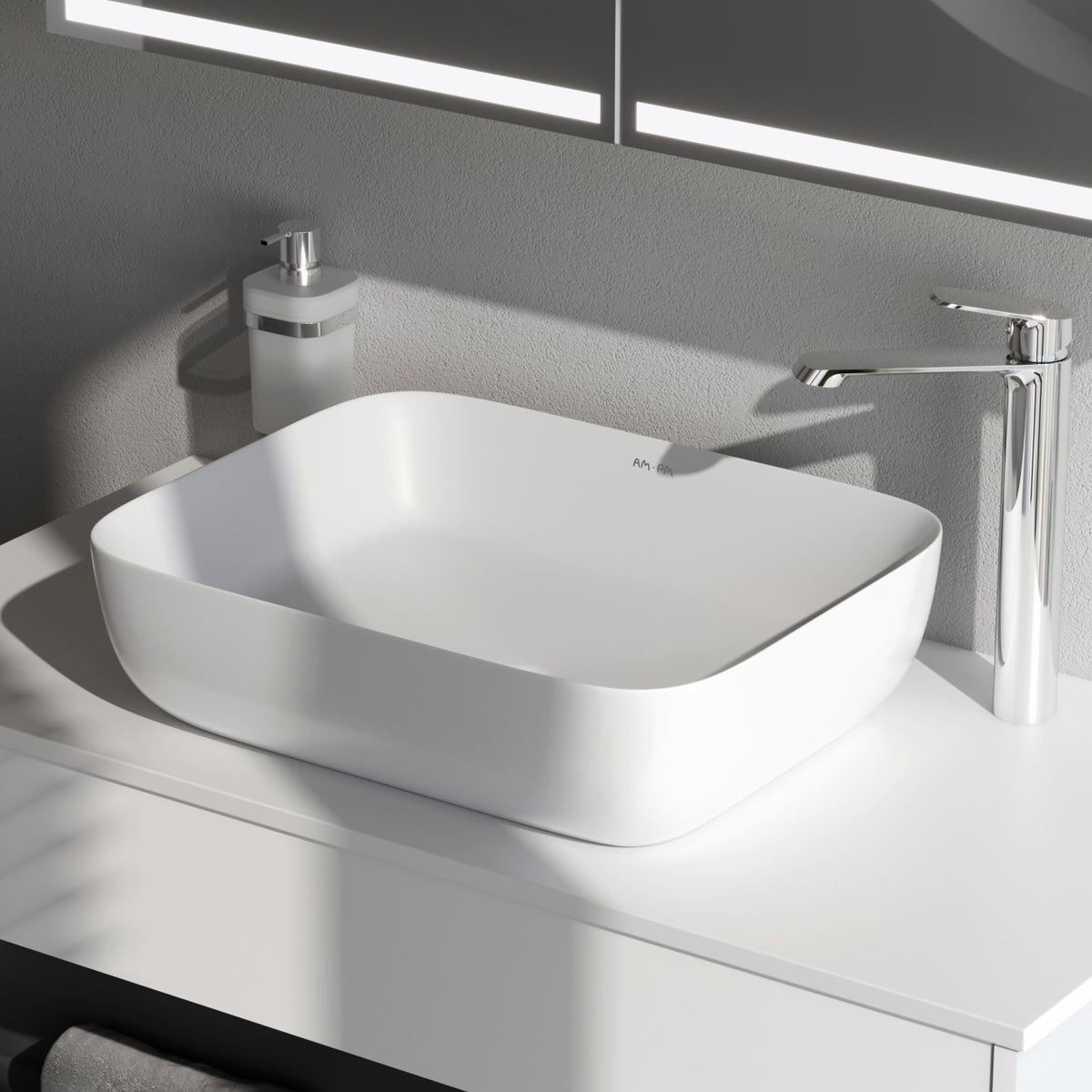 Aufsatzwaschbecken Func 51 cm – MFAWCC10510WG