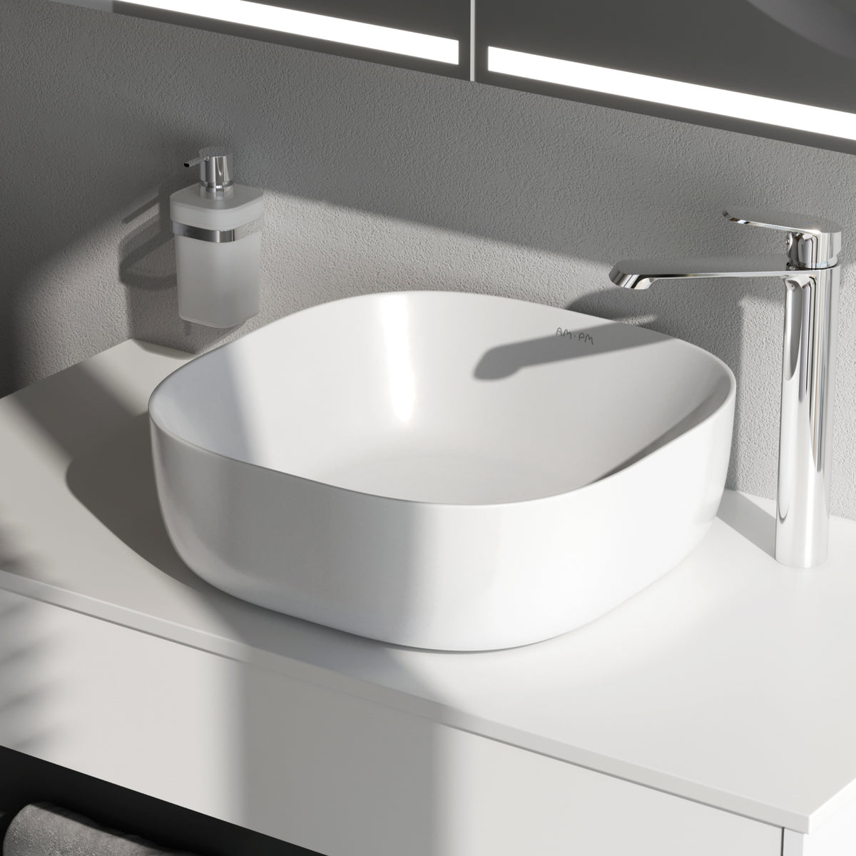Aufsatzwaschbecken Func 43 cm – MFAWCC30430WG