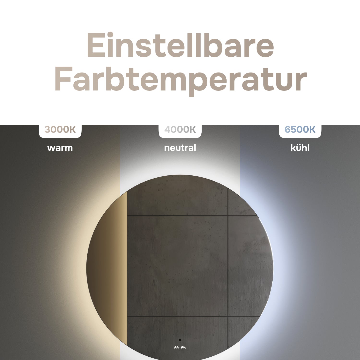 MTAMOX40601S LED-Spiegel 60 cm Hit - dimmbar, Touchless, Anti-Beschlag