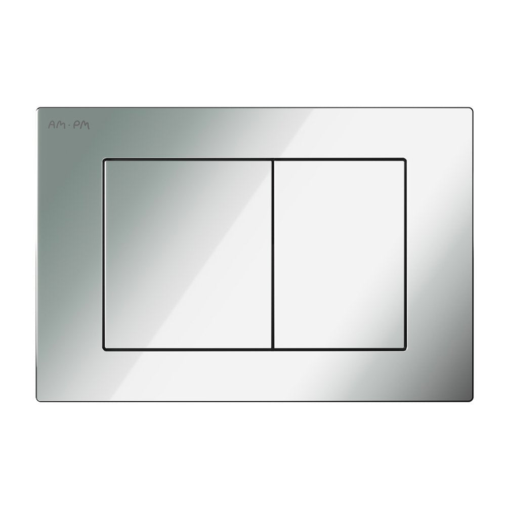 WC-Komplettset Above mit Vorwandelement und Betätigungsplatte in Chrom - IIS90251.AB1900